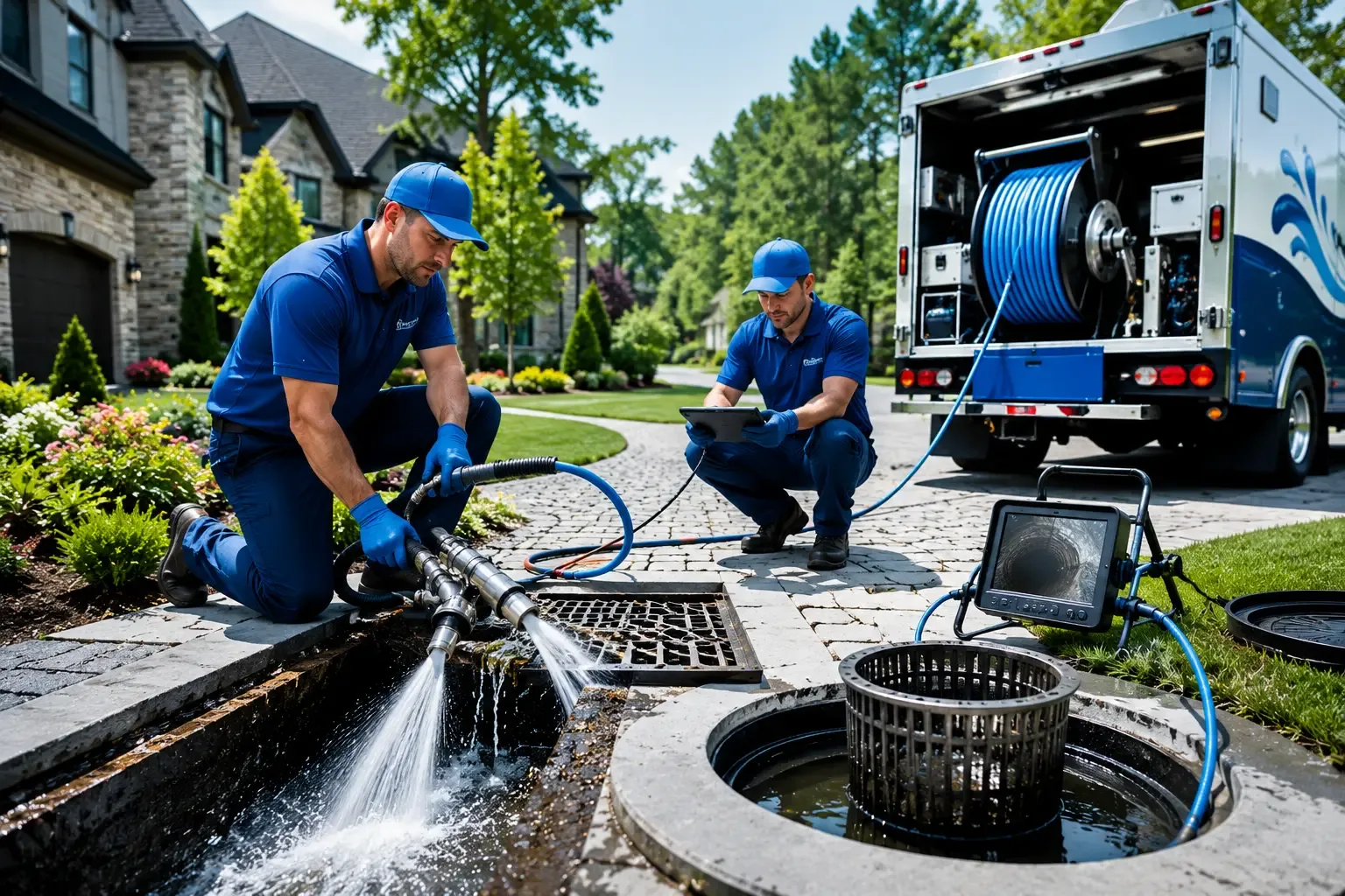 Local outdoor drain cleaning professionals in Bay City, TX